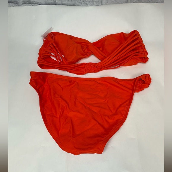 Xhilaration Orange Two-Piece Swimsuit (XL Top, L Bottom) - Picture 12 of 14